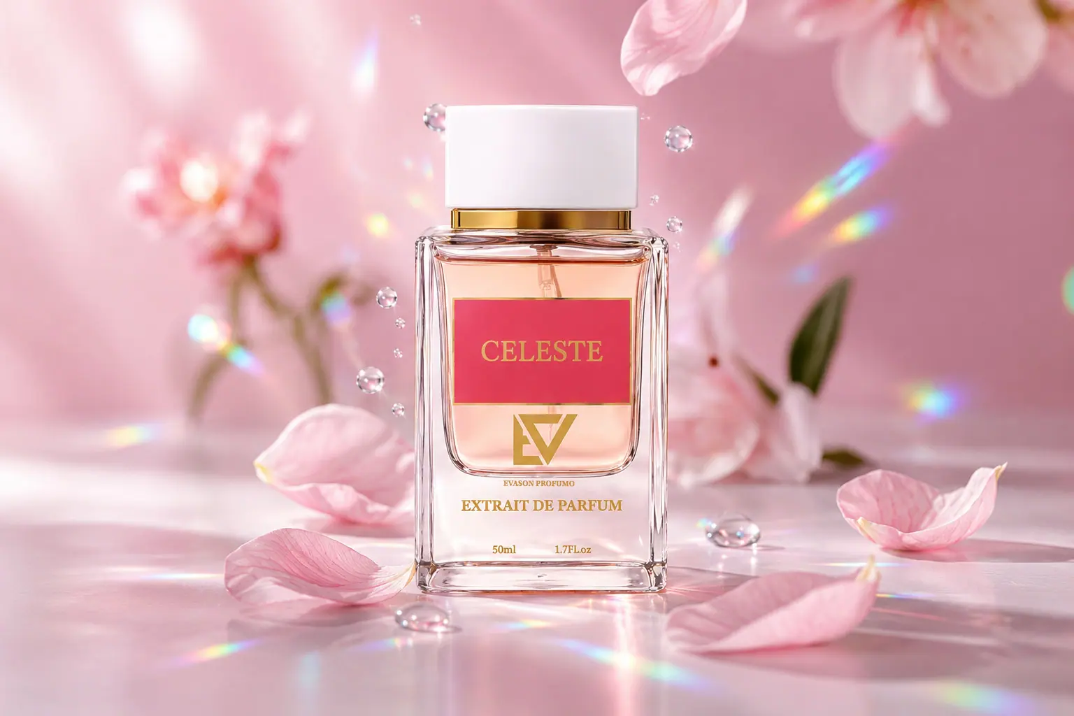  Celeste luxury perfume bottle by Evason Profumo 
