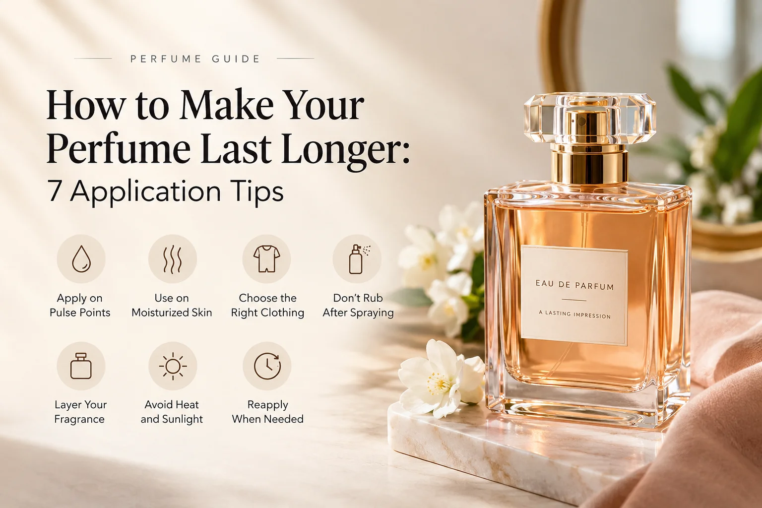 How to Make Your Perfume Last Longer: 7 Application Tips